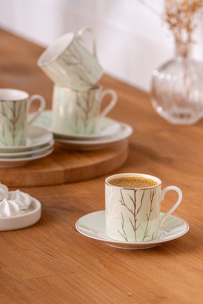 Emsan Crystal 6-Person Coffee Cup Set 80 ml