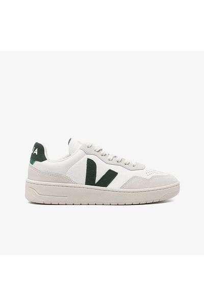 Shoes with v on side outlet