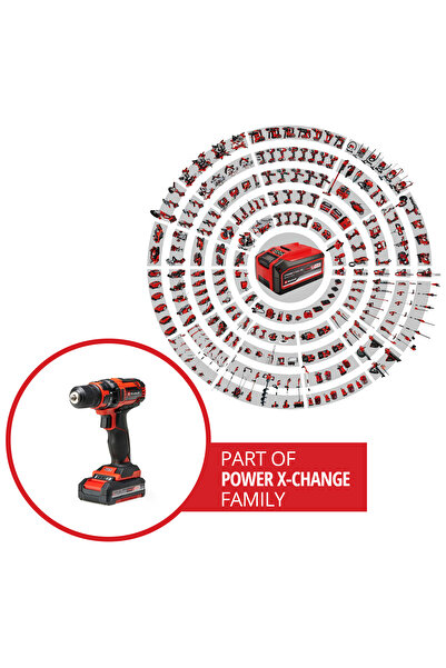 Einhell TE-CD 18/35 Li (1x1,5 Ah), Akülü Vidalama