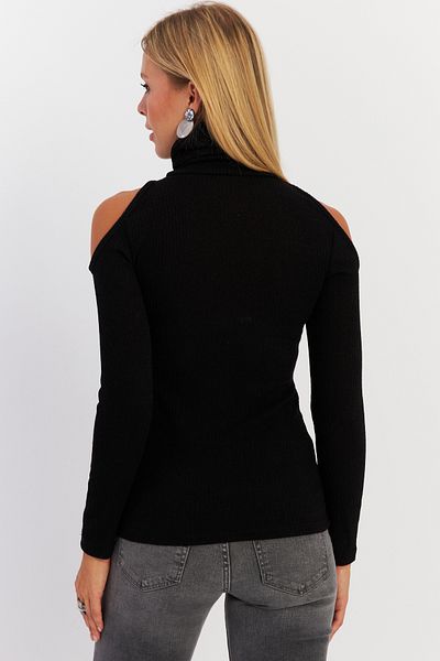 Cool & Sexy Bluză de damă camisole cu umăr negru - HOR04
