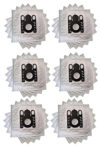 Marketto 6xKangru Pânză KD022 Beko BKS 1320 Sac de praf pentru aspirator 30 b...