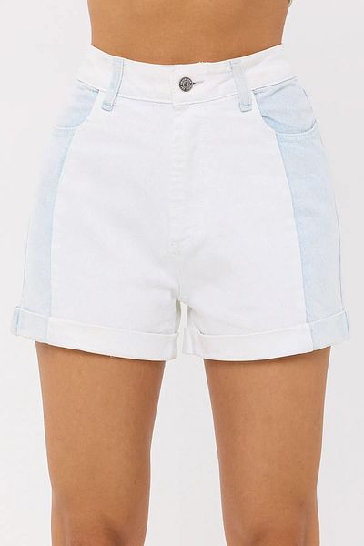 Hiccup Pantaloni scurți cu talie înaltă din denim