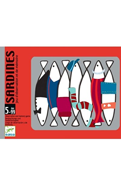djeco Kart Oyunları - Sardines