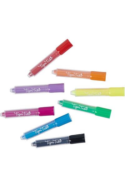 Tiger Tribe 8 Pack Pastel Crayons