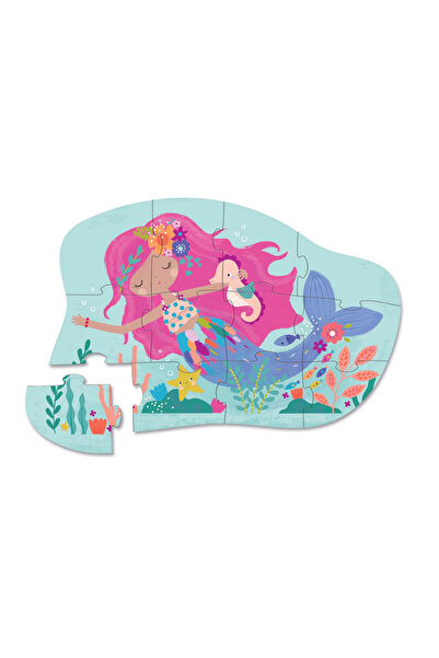 Crocodile Creek Mini Puzzle - 12 Parça - Mermaid Dreams