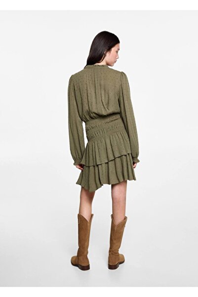 Mango Teen Flounce Dress