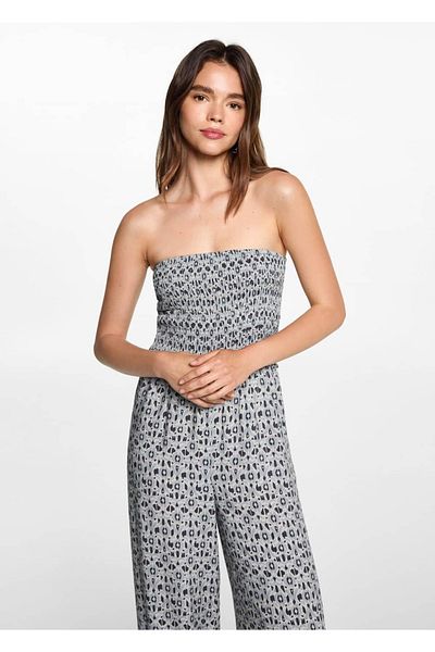 Mango Teen Ecru Dress for Kids