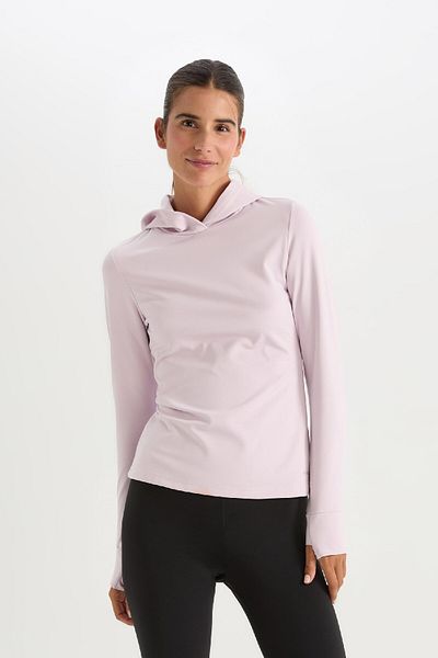 DeFacto Hooded Long Sleeve Slim Fit Sports T-Shirt - D0637Ax24Au