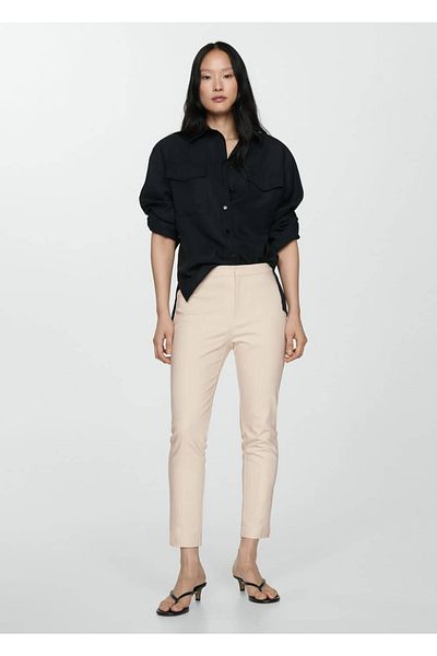 MANGO Woman Cropped skinny pants
