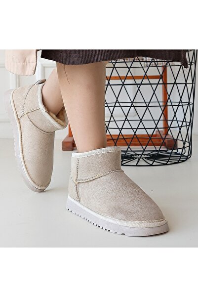 BESKAR Elsa Beige Suede Boots