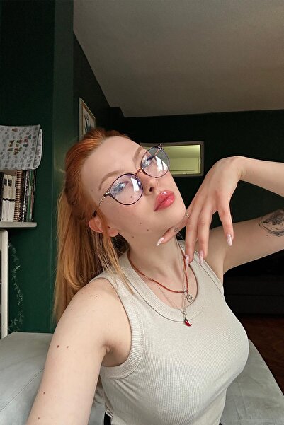 FALAN EYEWEAR Vole Kadın Blue Block Gözlük Leopar