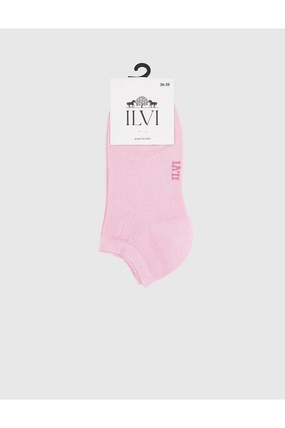İLVİ Pink Leuven Women's Booties Socks