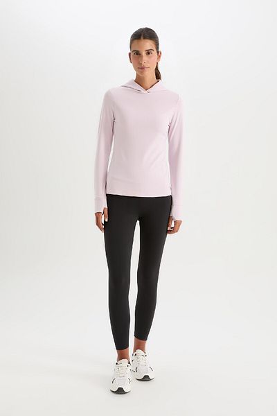 DeFacto Hooded Long Sleeve Slim Fit Sports T-Shirt - D0637Ax24Au