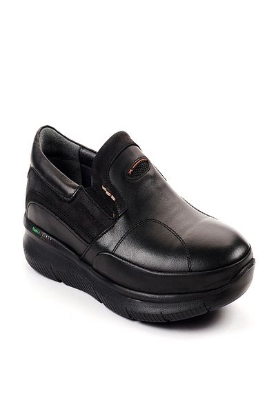 Forelli 45915 Pantofi confort pentru bărbați - negri