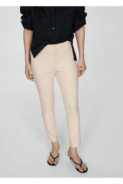 MANGO Woman Cropped skinny pants