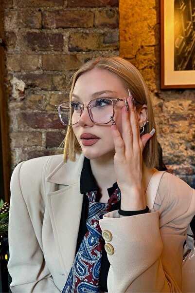 FALAN EYEWEAR Juli Kadın Blue Block Gözlük Toz Pembe