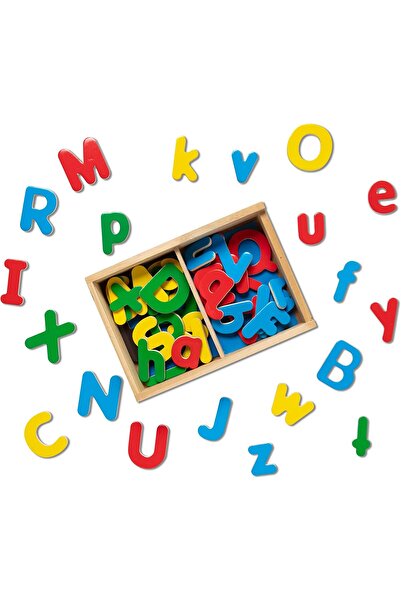 Melissa 10448 Ahşap Mıknatıslı Harfler