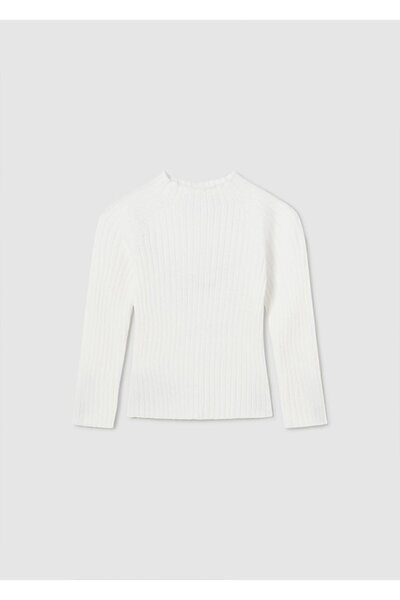 MAYORAL Kışlık Kız Bebek Örme Balıkçı Yaka Tshırt