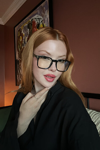 FALAN EYEWEAR Liendberg Kadın Blue Block Gözlük Siyah