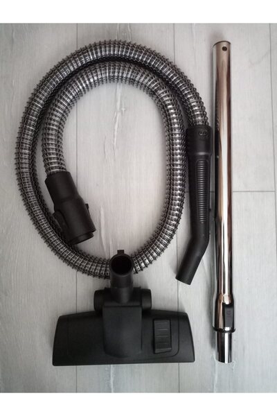 SÜPYE Set de furtunuri pentru aspirator cu sârmă de oțel compatibilă Korkmaz Cosmos A 902 (constă din 3 piese)