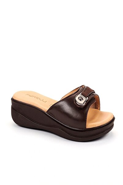 Forelli 53302 Kadın Terlik - KAHVERENGİ