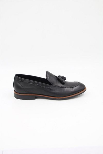 Freefoot 20753 Men's Tassel Shoes - Black