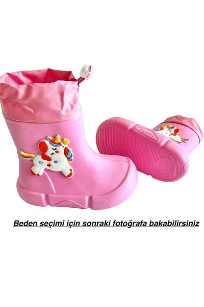 SAYILI COLLECTION Κοριτσίστικες μπότες με επένδυση αδιάβροχες μπότες βροχής Μπότες χιονιού