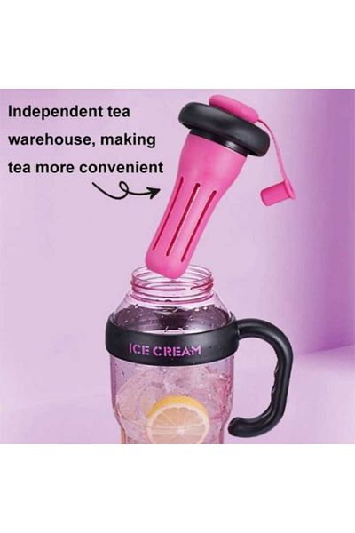 mk global Water Bottle with Strainer