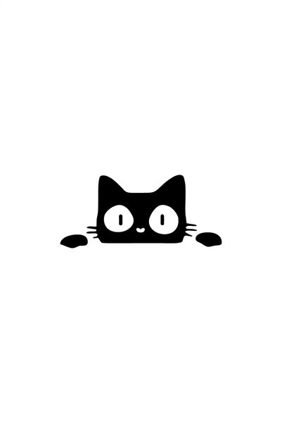 Generic Brand Cat Patterned Luggage and Wall Decoration - AUTO-MOTOR-LAPTOP-W...