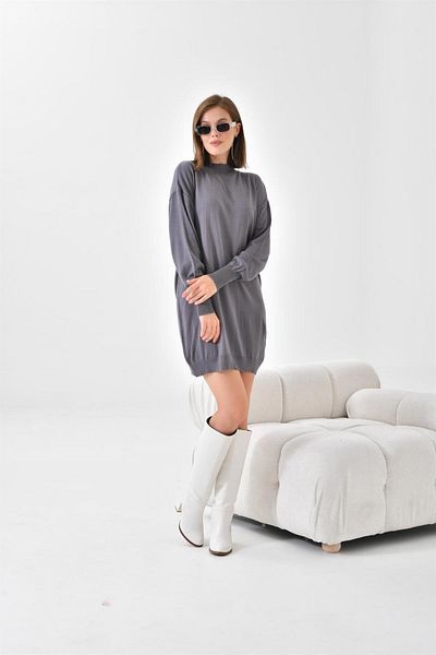 FTZ WOMEN Women's Basic Tunic Gray 20167