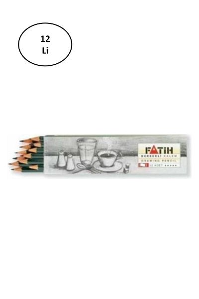 Fatih Graduated Pen 3B 12 Pieces
