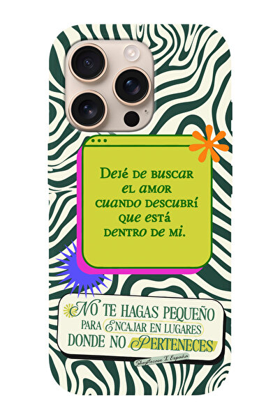 shoptocase iPhone 16 PRO Uyumlu Amor Desenli İçi Süet Silikon Telefon Kılıfı