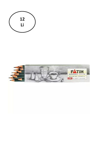 Fatih 2B Graduated Pencil - Pack of 12