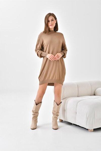 FTZ WOMEN Жіноча базова туніка, кавова 20167