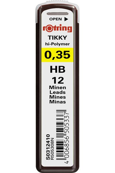 Rotring عالي البوليمر 0.3 مم Hb Min (طرف) / S 0312410