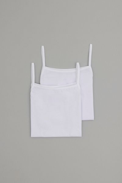 U.S. Polo Assn. Girl's 2-Piece Stringed Undershirt 50288832 -Vr013