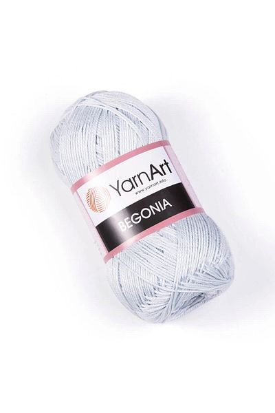 Yarnart Begonia - Mercerized Hand Knitting νήμα Ice Blue-54462