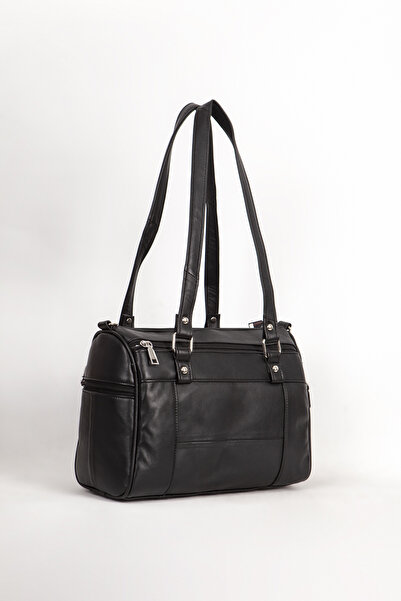 Dericlub 2017 Model Black Genuine Leather Shoulder Bag