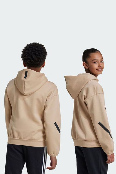 adidas بدلة رياضية للأطفال بغطاء للرأس - J Z.N.E.Fz Jf2495