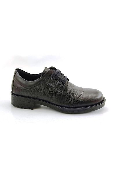 Fosco 7520 Genuine Leather Casual Men's Shoes-black