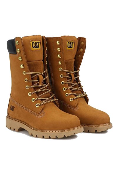 Caterpillar Γυναικείες μπότες Cat - Χρώμα μελί Nubuck, Clovis Hi 015z101214