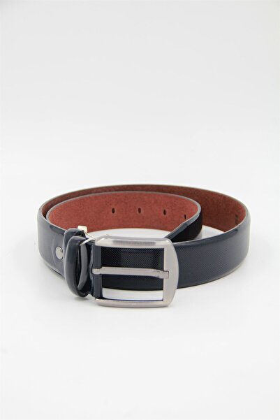 grd deri Grdderi 092 Чоловічий ремінь - СИНІЙ