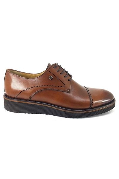 Fosco 2928 Daily Eva Sole Men's Leather Shoes-tan