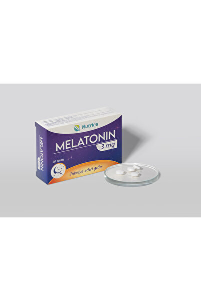 Nutries Melatonin 3 Mg 30 Tablet