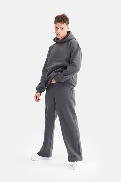 Mesfeno Men's Elastic Waist Jogger, Basic Baggy Pants