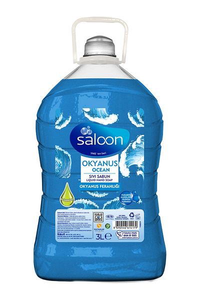 Saloon 3 Lt X 6 Liquid Soaps - Ocean Freshness