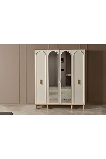 Doressa Bohem 4 Kapılı Gardırop
