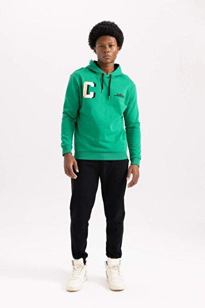 DeFacto A7277 Defactofit Nba Boston Celtics Sweatshirt