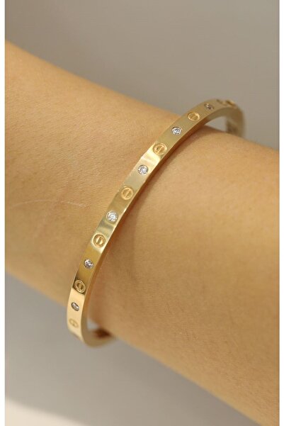 Yenigün Kuyumculuk 14 Ayar Altın Rose Çivi Kelepçe