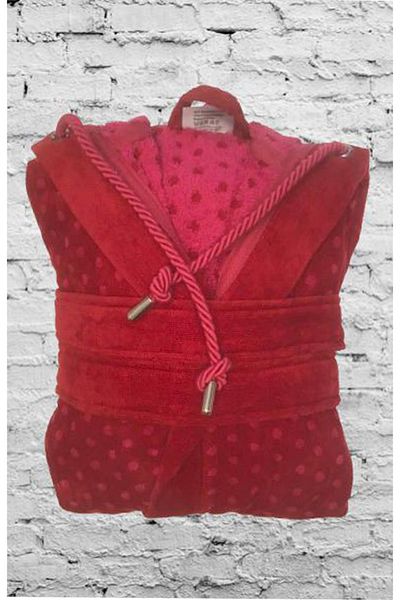 PIRILTI COLLECTION Hooded Bathrobe